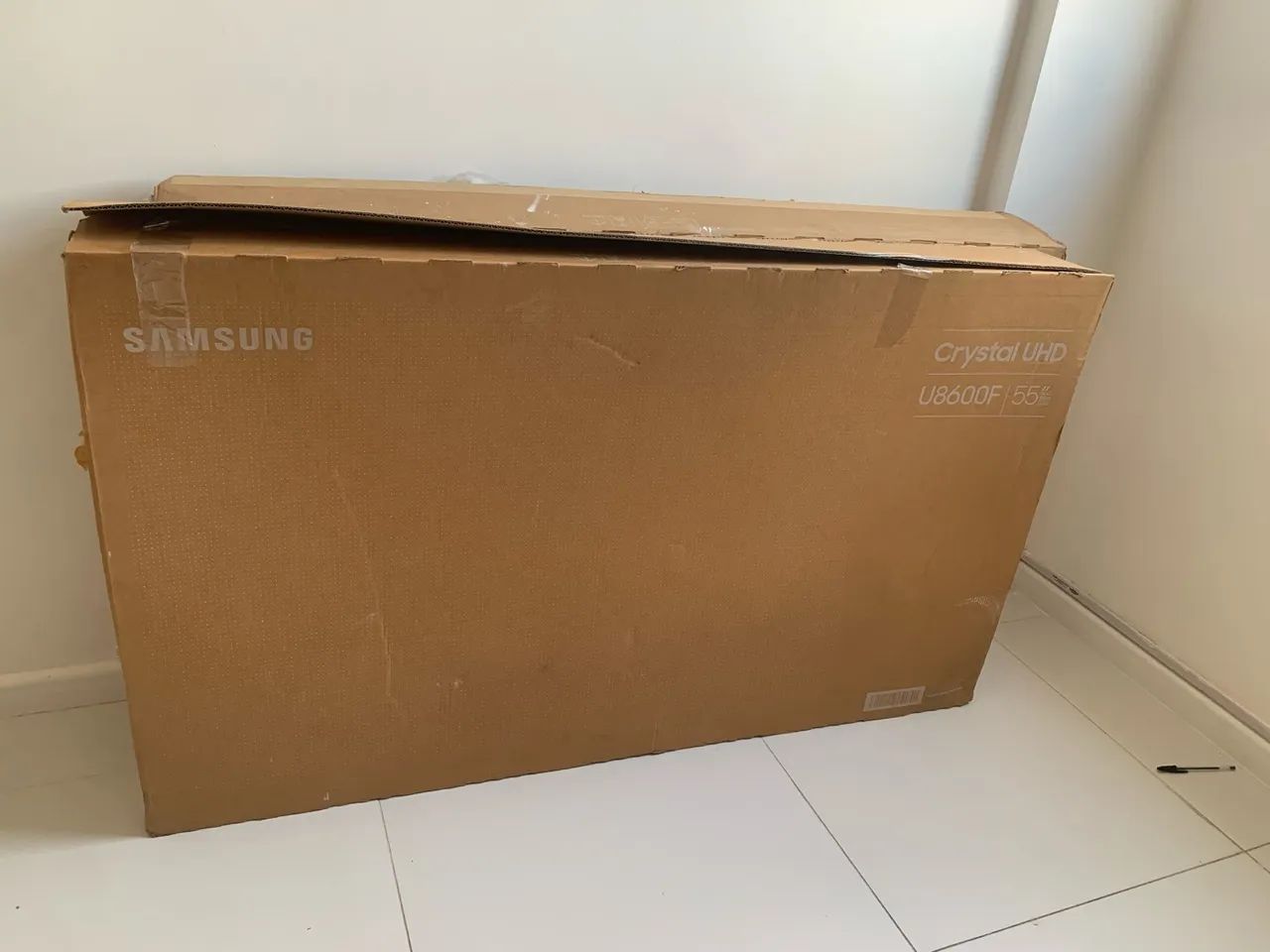 Caixa De Papelão Para TV até 55 Polegadas com Isopor protetor e Saco Interno