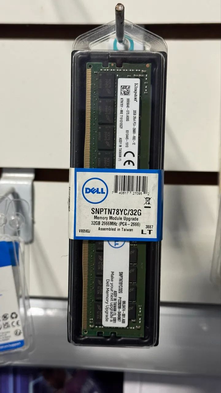 MEMÓRIA DELL 32GB NOVA LACRADA PRA SERVIDOR 404816966357493760