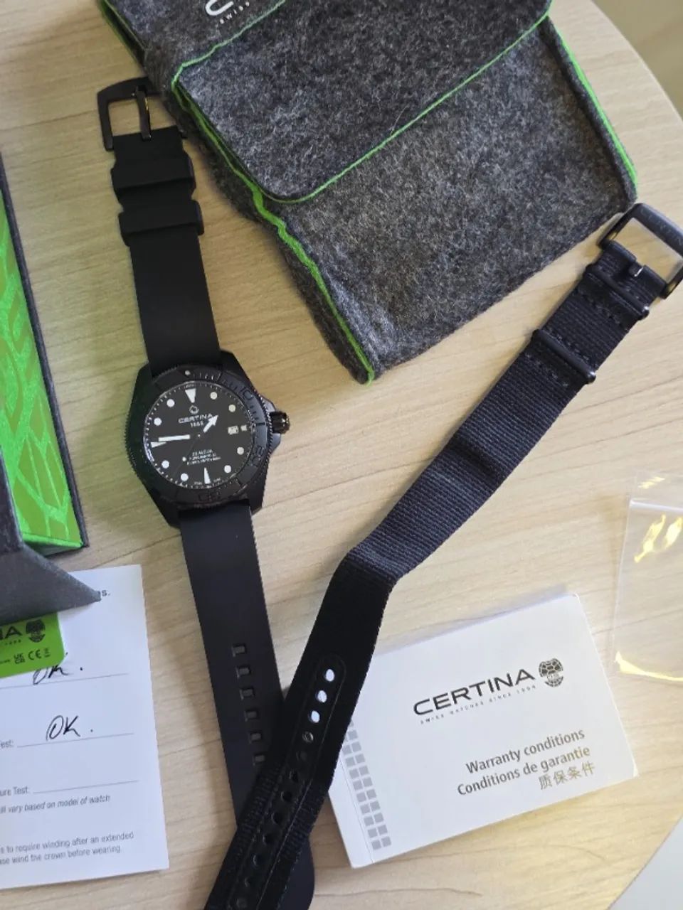 Certina DS Action Diver All Black Automático 43mm C032.607.38.051.00 - Foto 3
