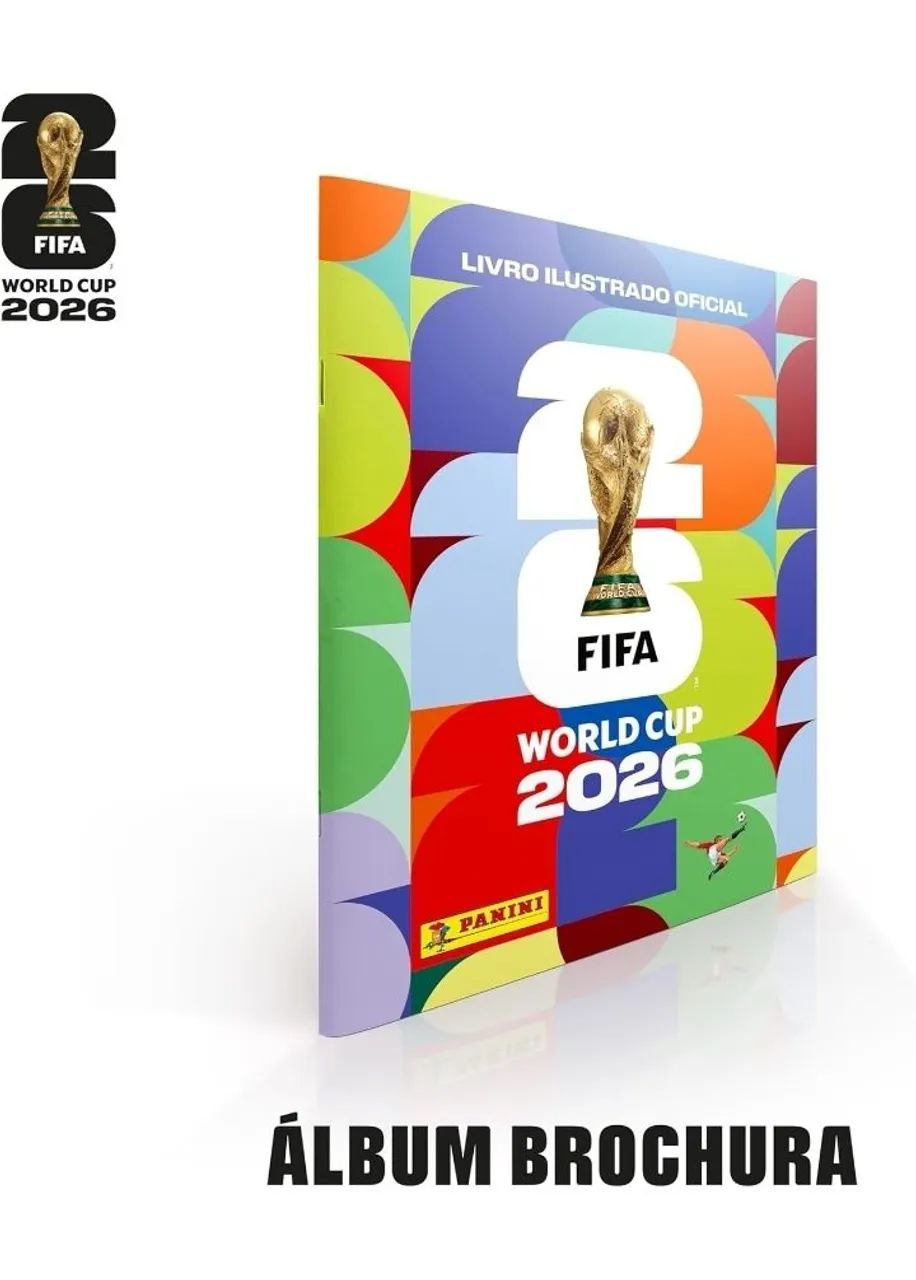 Album brochura copa mundo 2026