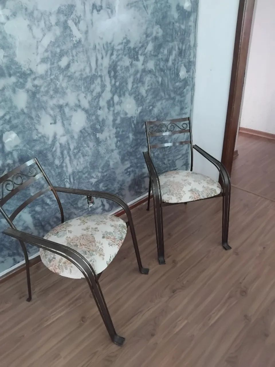 Cadeiras Metal com estampas O jogo - Foto 3