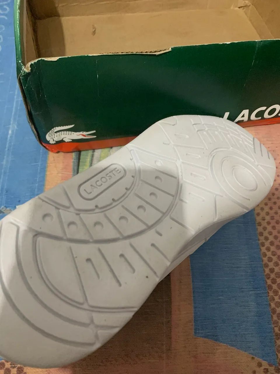 tênis lacoste 40 branco - Foto 3