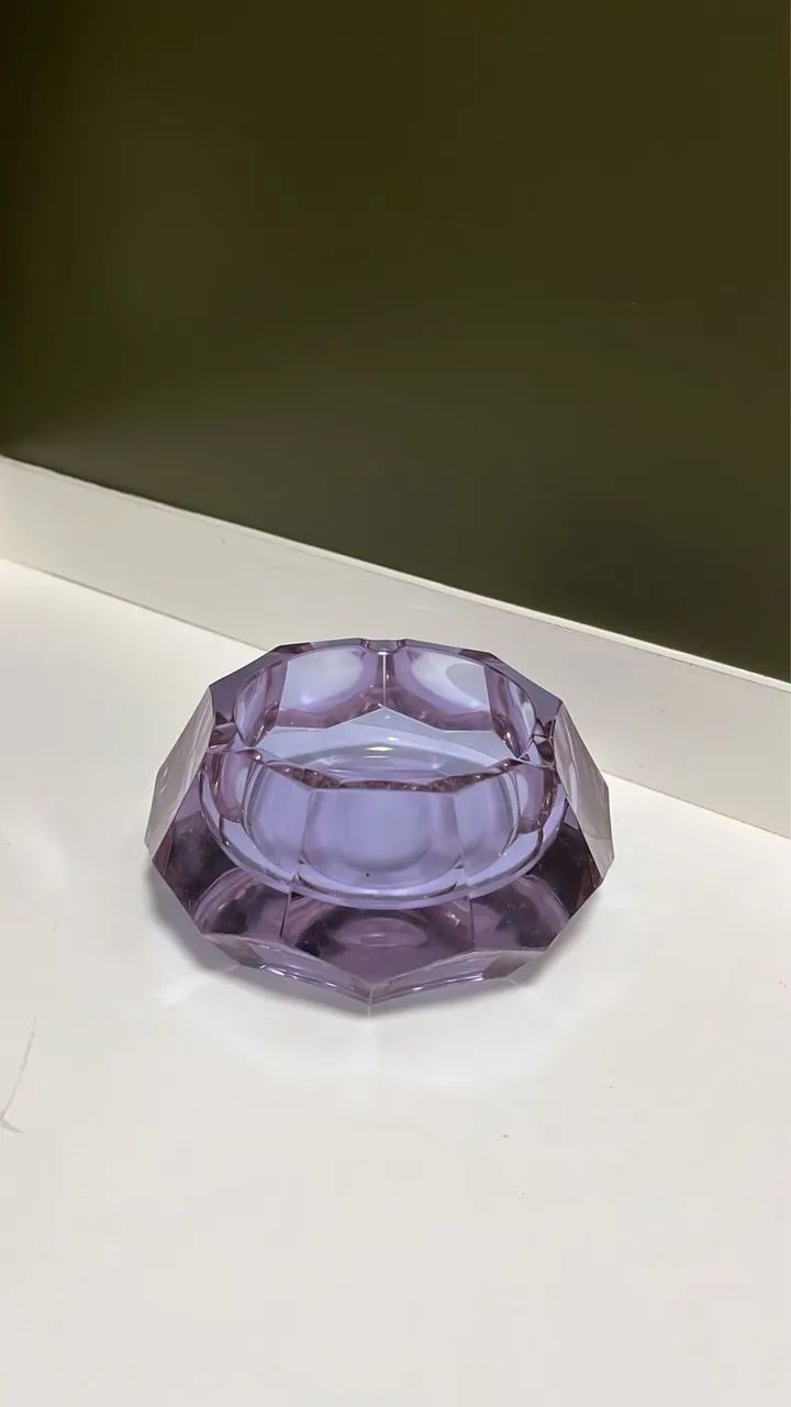 Cinzeiro Theco Roxo (multicolor)