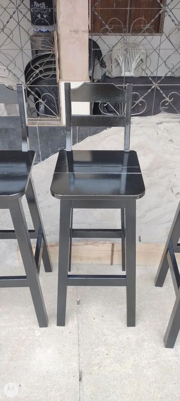 Banqueta com Encosto 