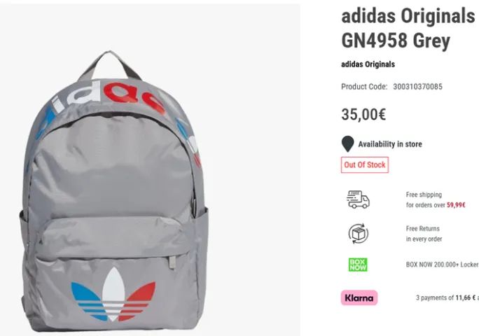 Mochila adidas tricolor - Foto 5