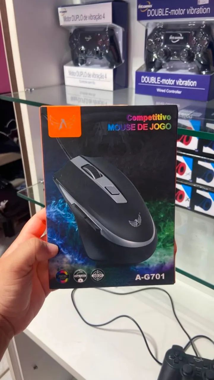 Mouse gamer com led rgb  - Foto 4