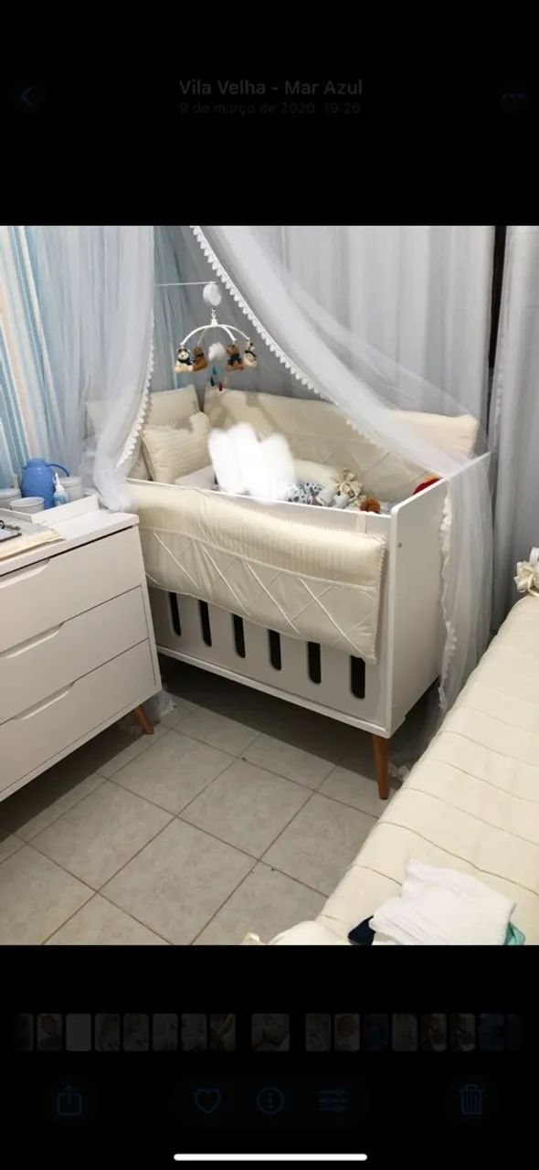 Berço + Guarda roupa infantil 