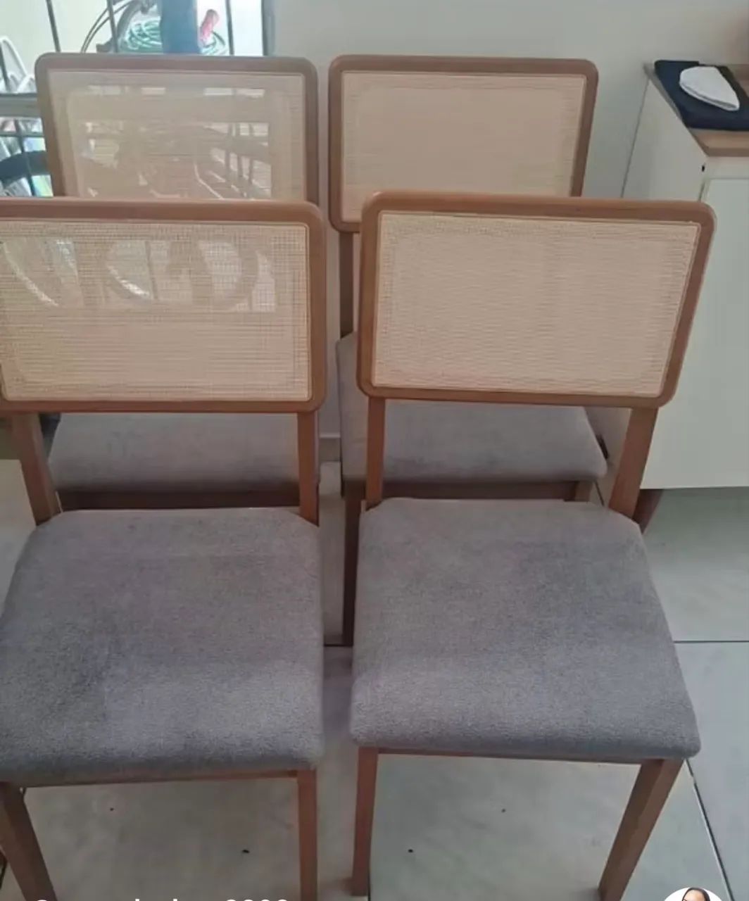 Conjunto cadeira de jantar 