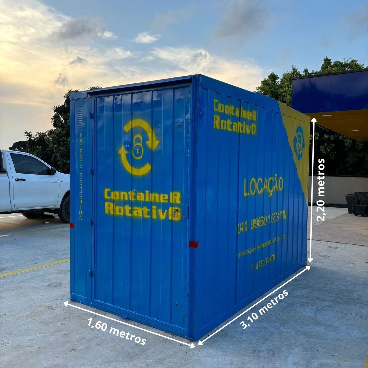LOCAÇÃO DE CONTAINER ALMOXARIFADO - Foto 2