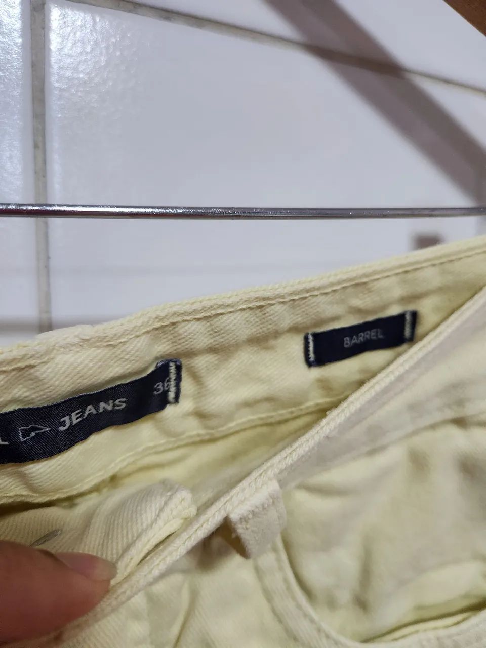 Calca jeans barrel 36 - Foto 2