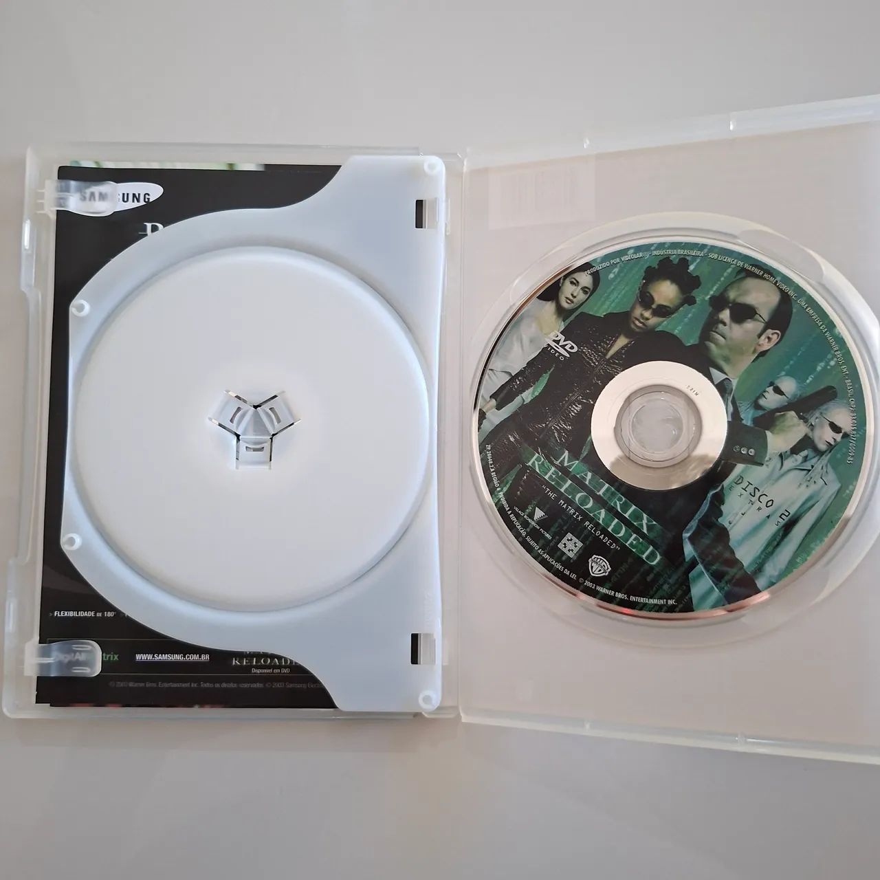 DVD Duplo com Folder e Poster Matrix Reloaded - Foto 5