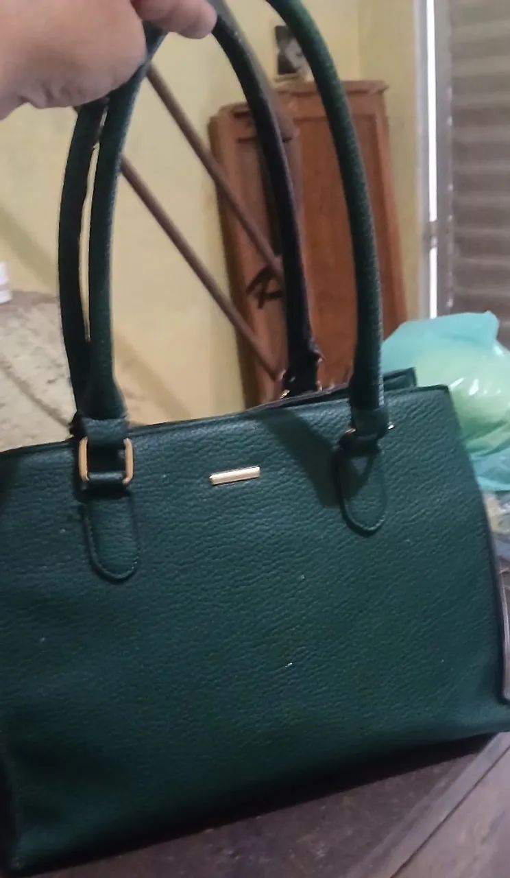 Bolsa de couro feminina