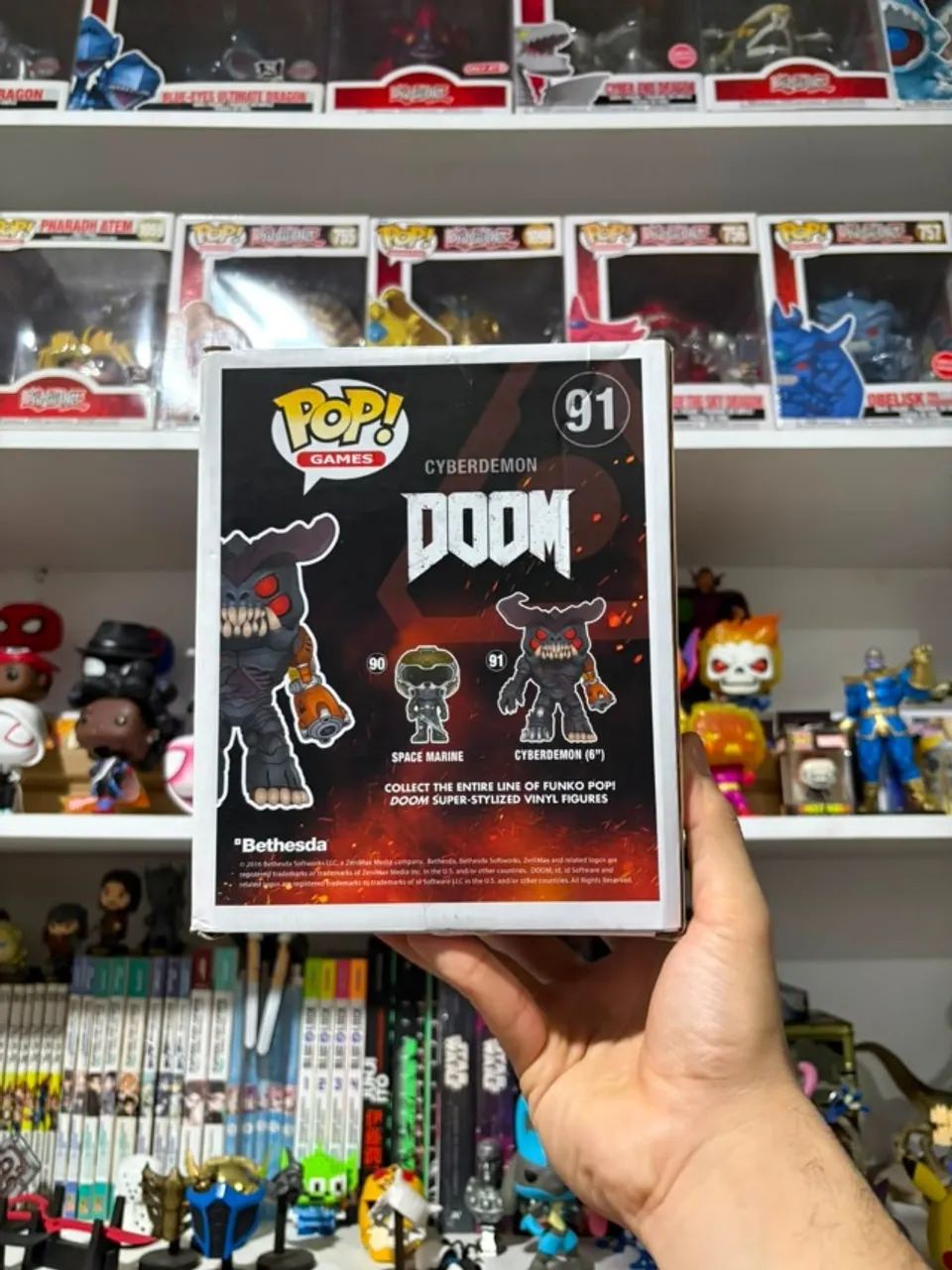 Funko Pop! Cyberdemon #91- Doom - Foto 2