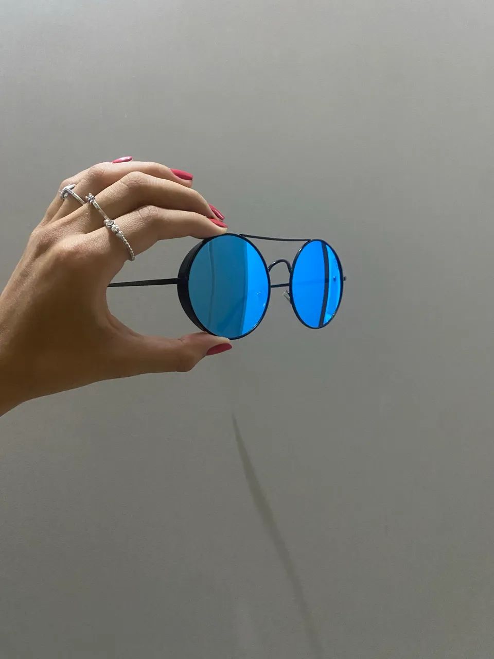 Óculos Dior Modelo So Real - Lentes Espelhadas Azuis - Foto 3