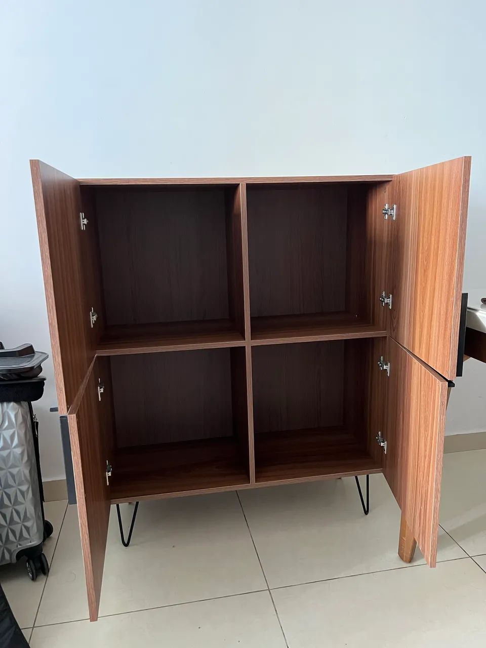 Rack (160 cm) e armário (90 cm) - Foto 5