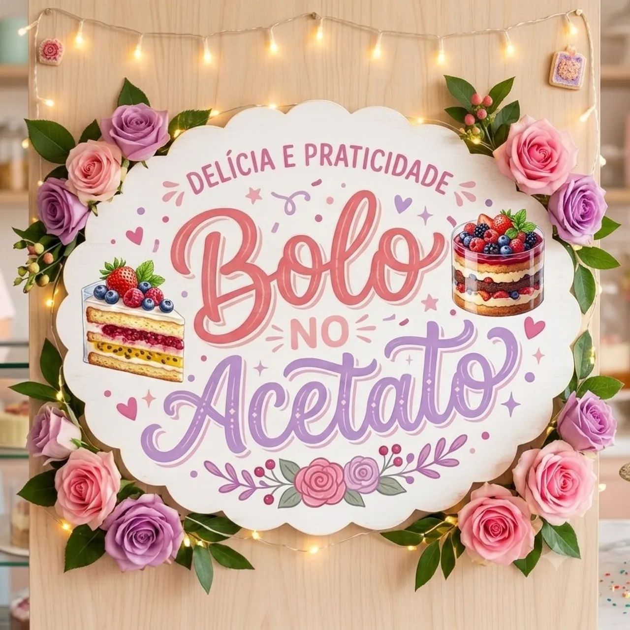 Bolo no Acetato  - Foto 2