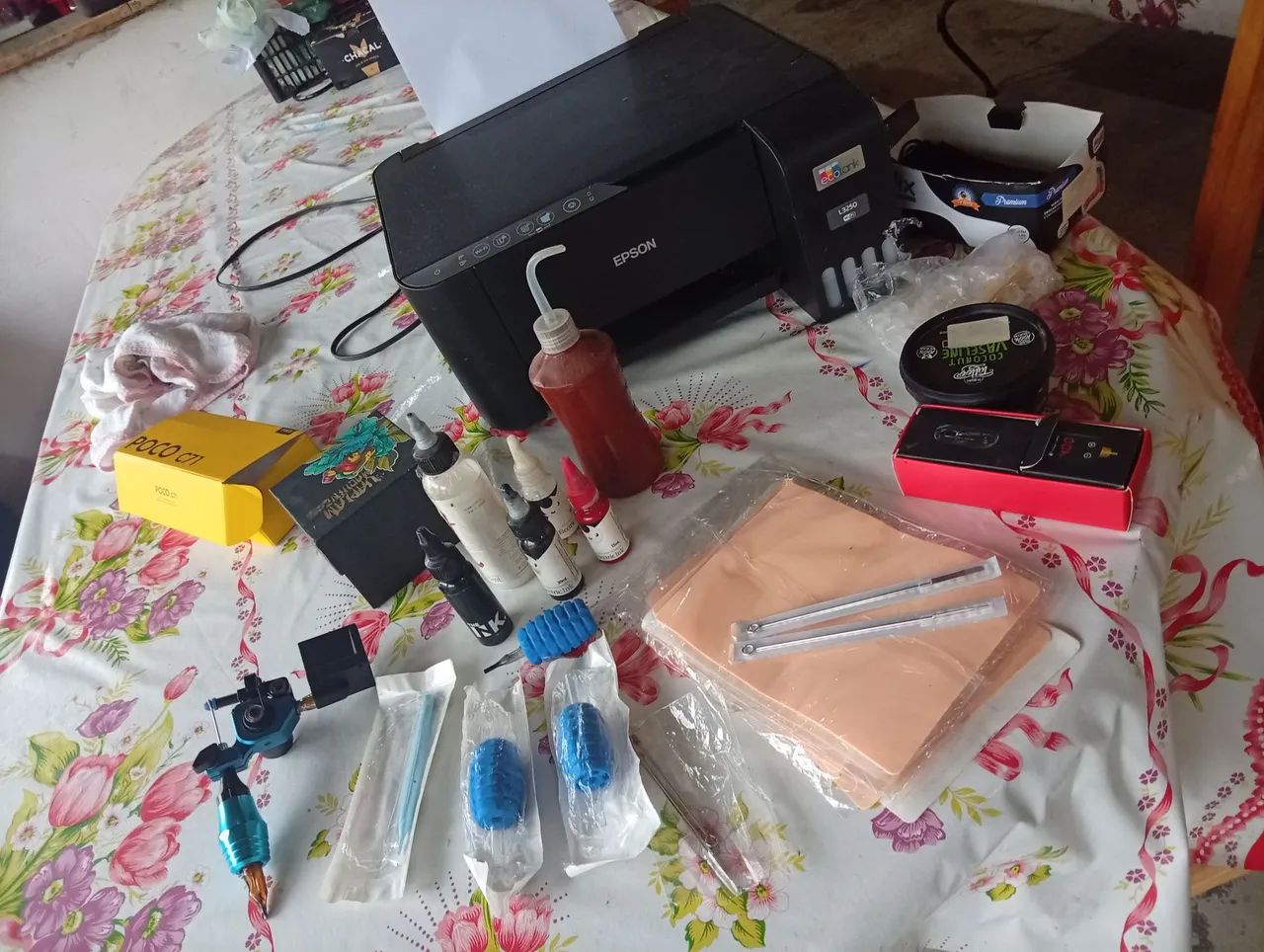 Vendendo kit tatuagem 1000 $ - Foto 2