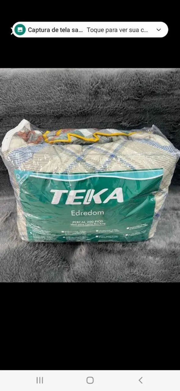 KIT EDREDOM TEKA 5 PEÇAS  - Foto 5