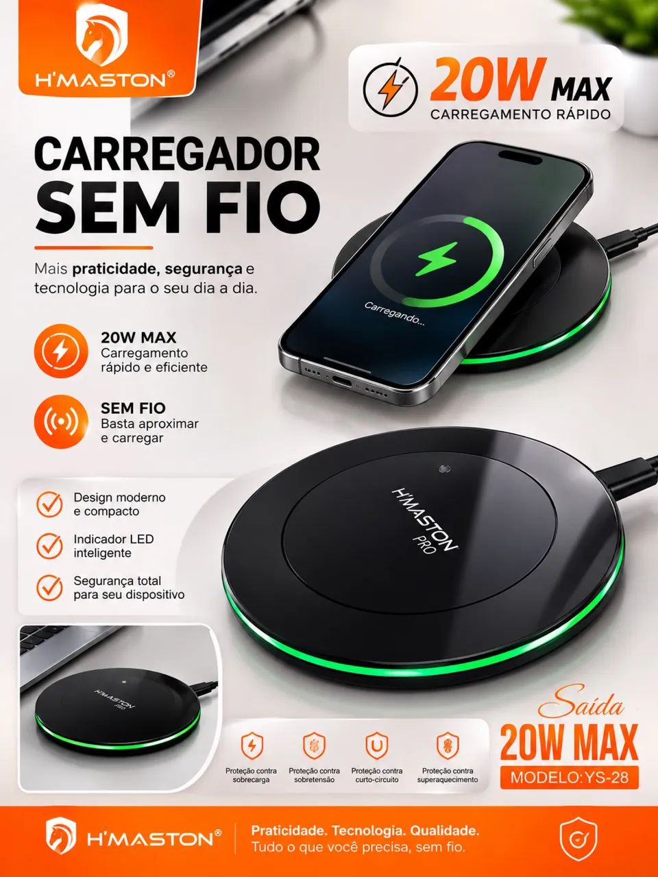 Carregador de indução 
