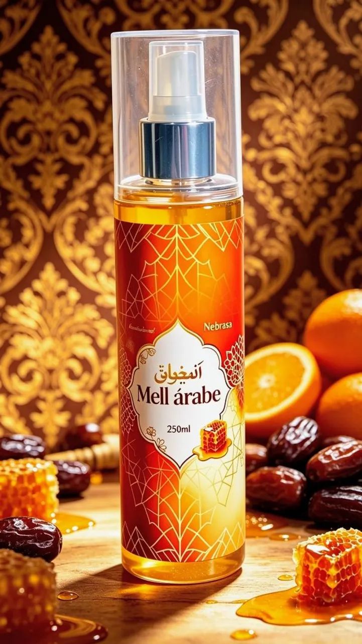 Body Splash Mell árabe importado 250ml