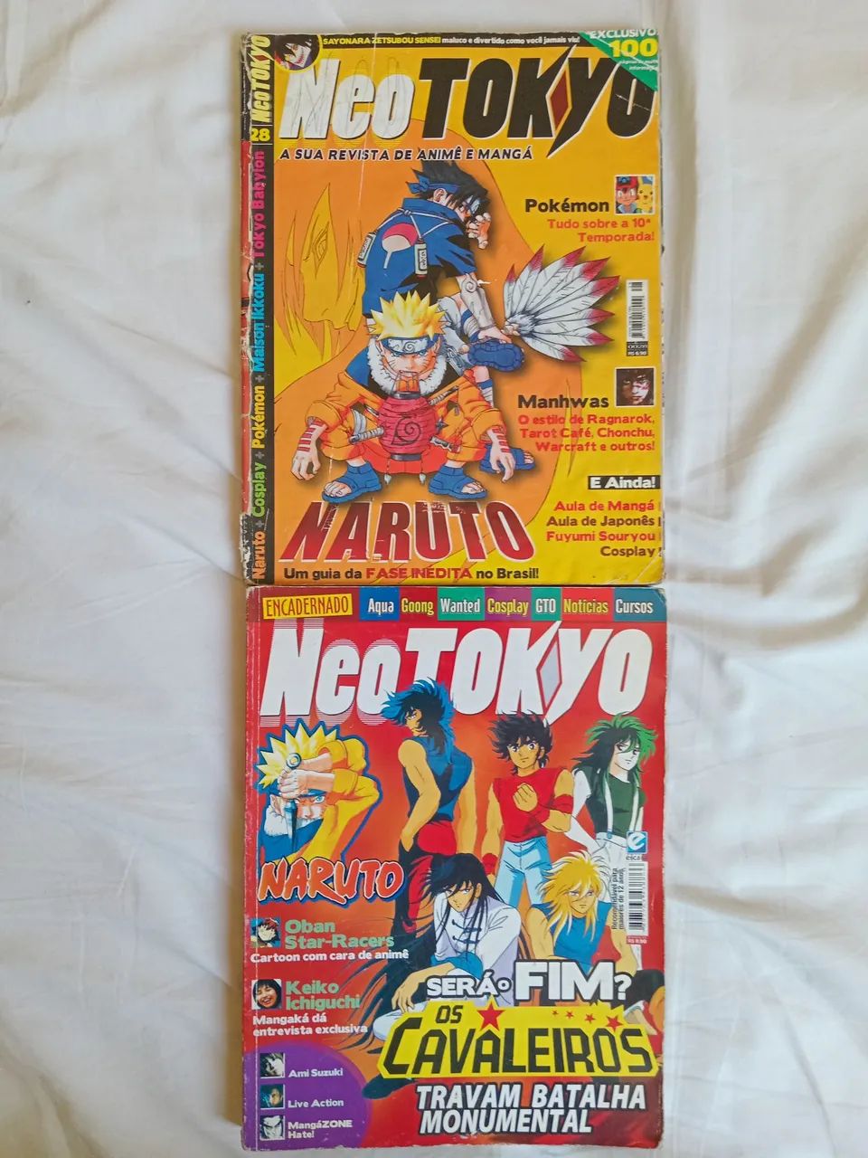 02 Revistas Neo Tokyo (diversas páginas)