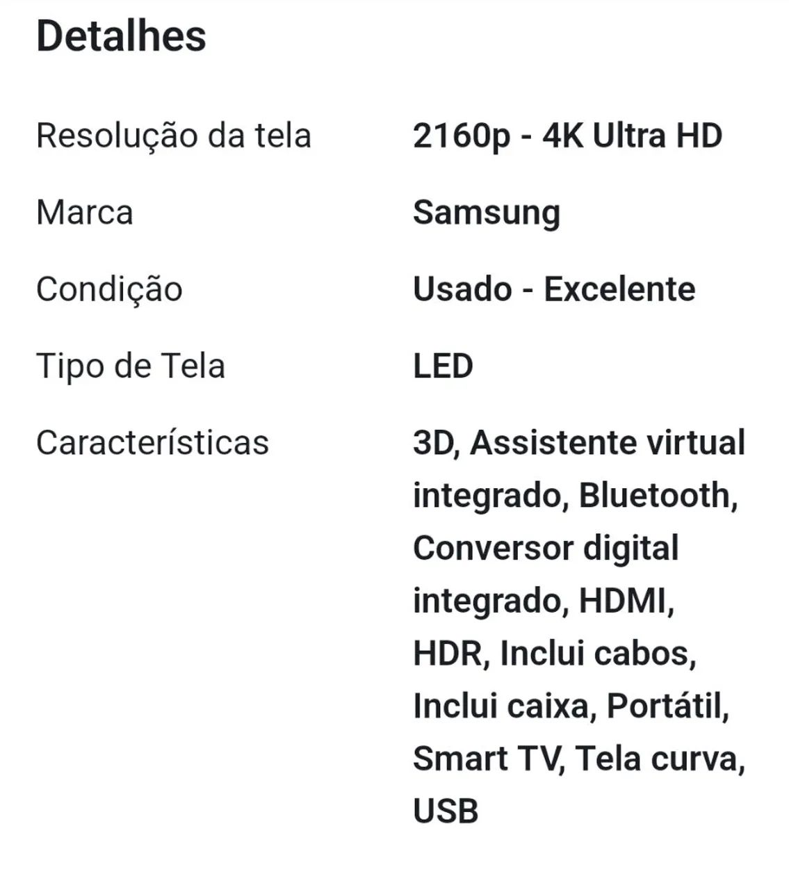 TV samsung 55 polegadas - Foto 3