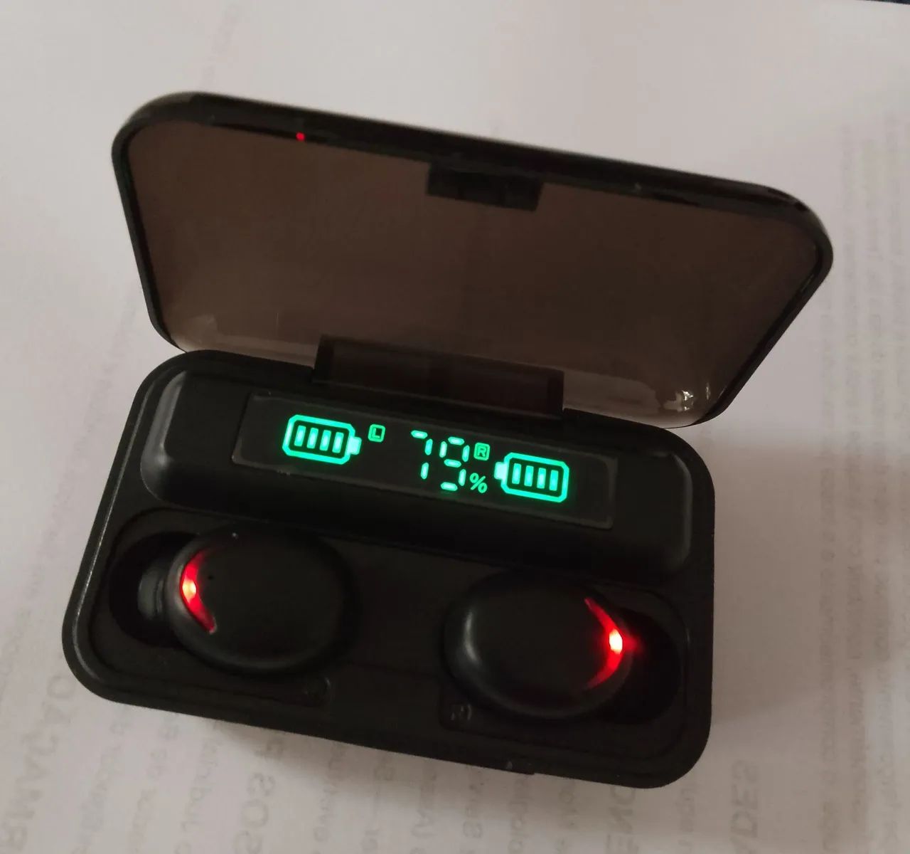 Fone de ouvido sem fio bluetooth TWS 