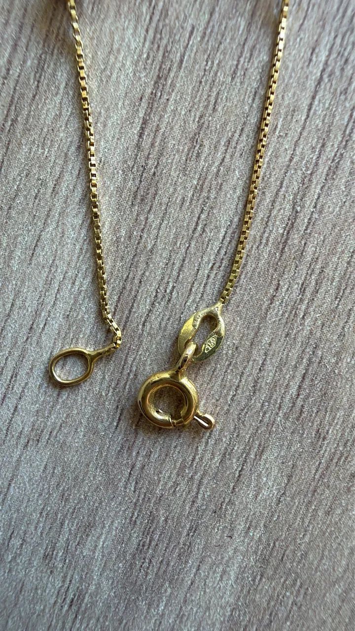 Vendo cordão de ouro 18k 50cm 