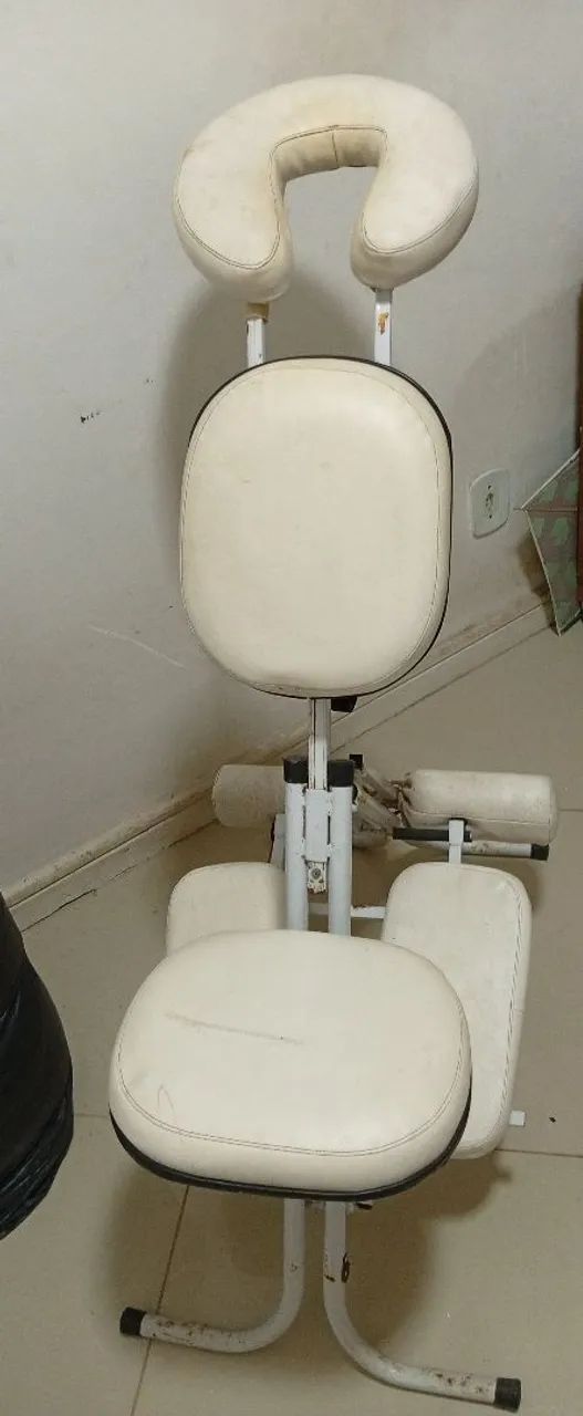 Cadeira de Massagem Profissional Ajustável - Ótimo Estado - Foto 4