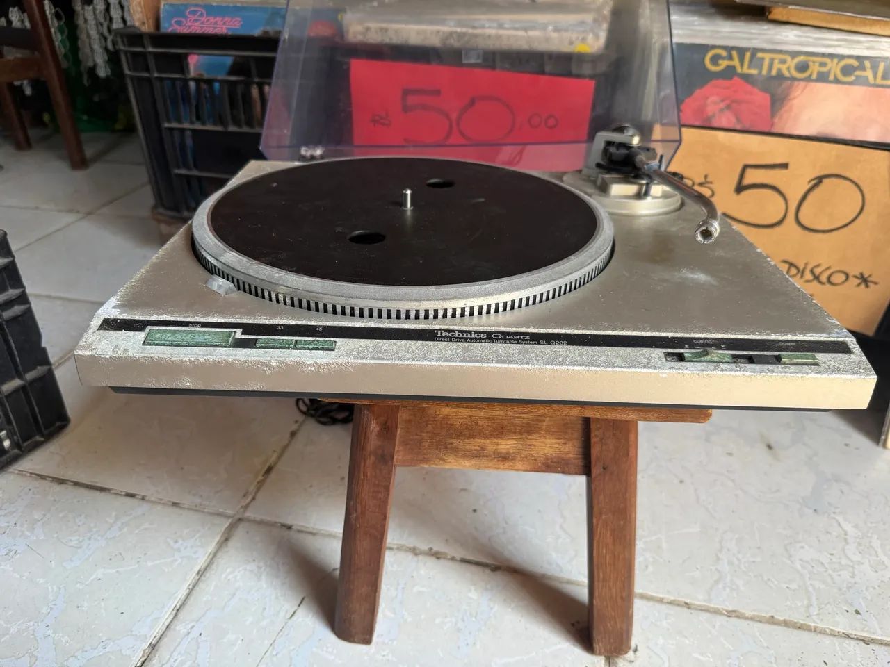 Toca discos technics slq202 - Foto 2