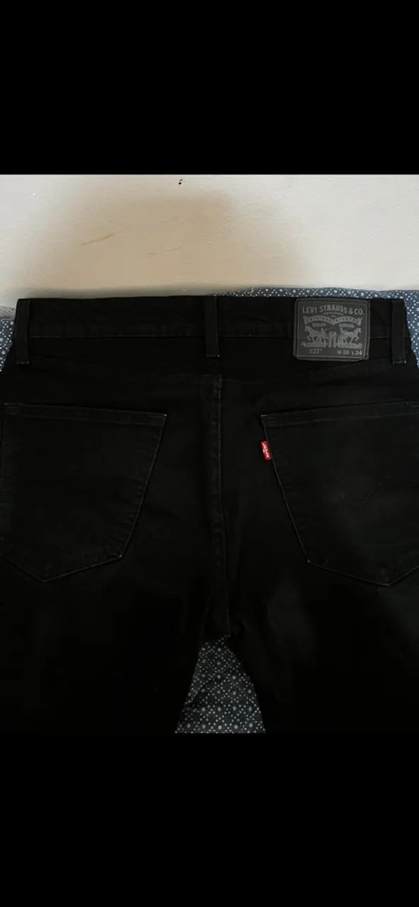 Calça levis 527 bootcut preta - Foto 3