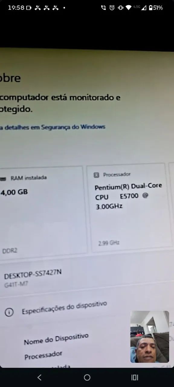 kit placa mãe 775 DDR3 com 4gb de ram - Foto 5