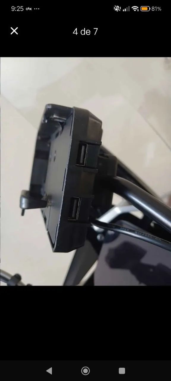 Suporte/adaptador celular BMW  - Foto 4