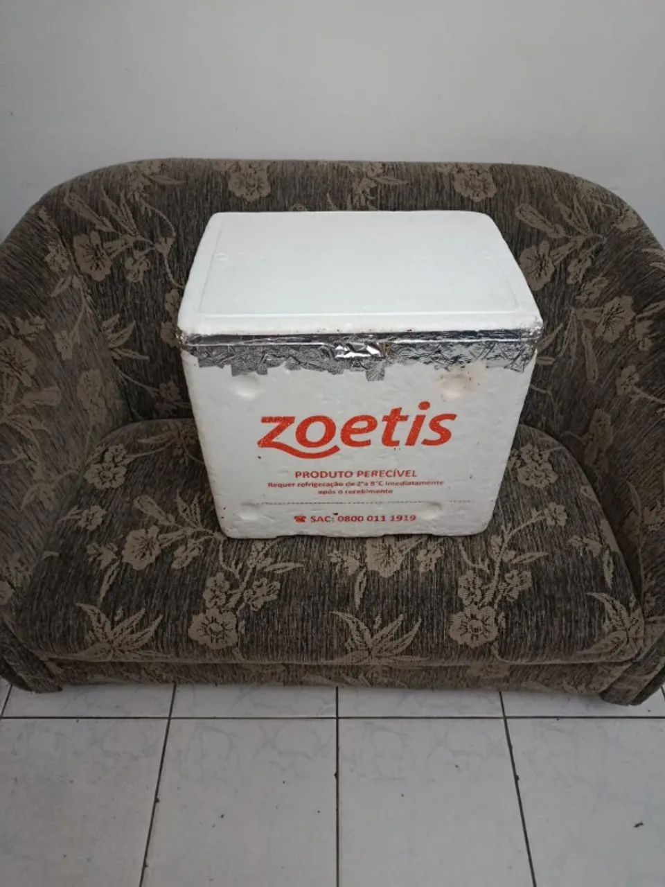 Caixa De Isopor Laminada P/ Bag Mochila De 45 Litros