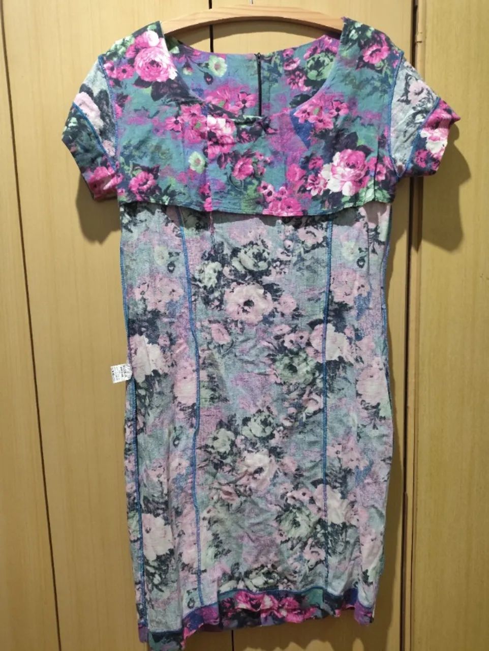 Vestido floral curto M - Foto 4