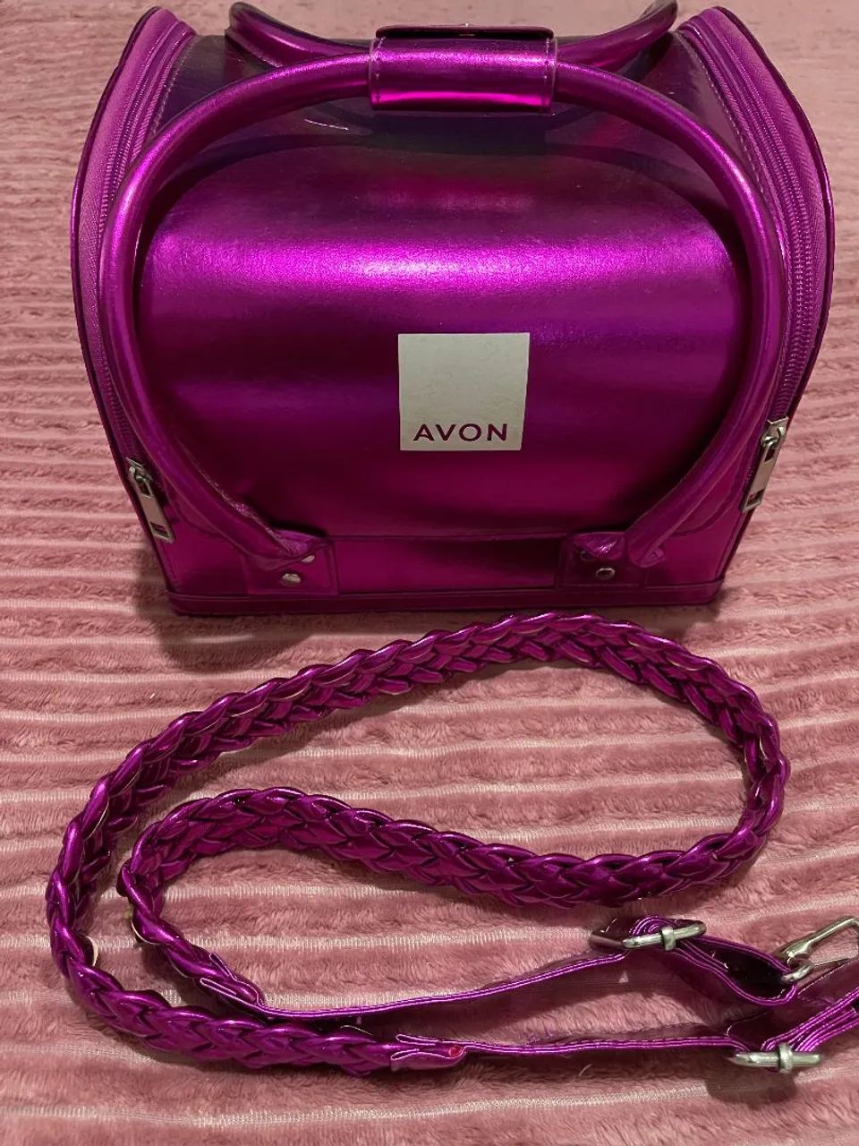 Bolsa de Maquiagem pink 