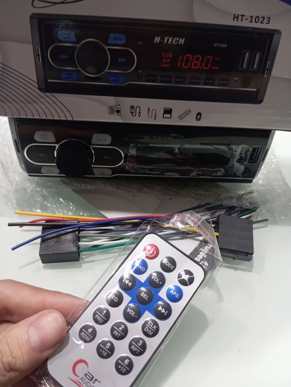 Rádio mp3 bluetooth, para seu veículo. A pronta entrega. - Foto 3
