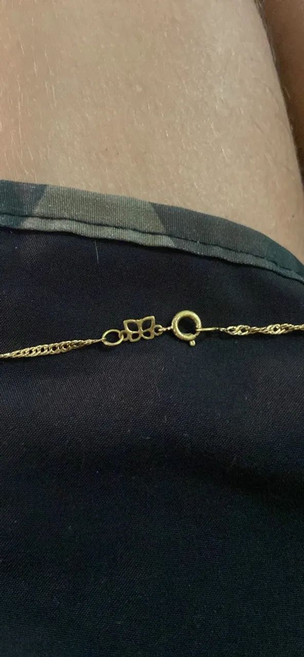 Romanel cordão crucifixo  - Foto 3