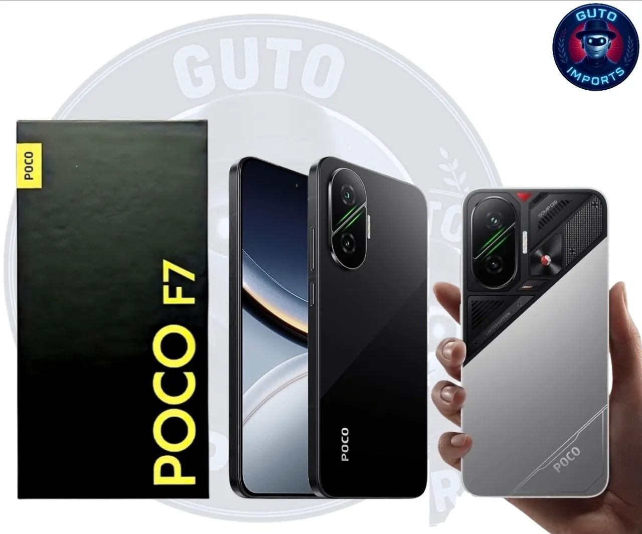 Poco f7 5G NFC 512gb/12ram novo caixa lacrada versão global