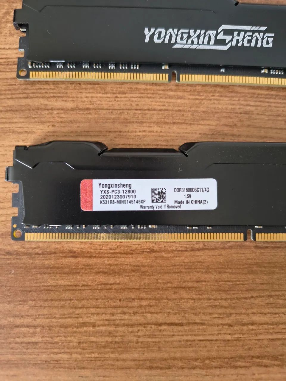 2 x Memória 4G DDR3 1600 - Foto 2