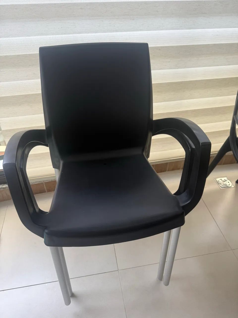Mesa e cadeiras em alumínio  - Foto 3