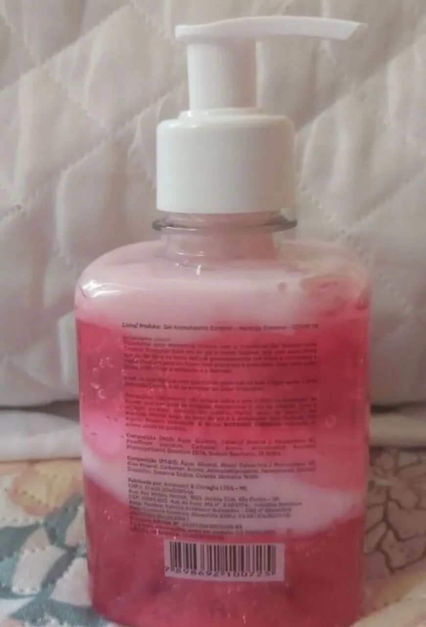 novo - gel corporal de morango 250ml - Foto 4