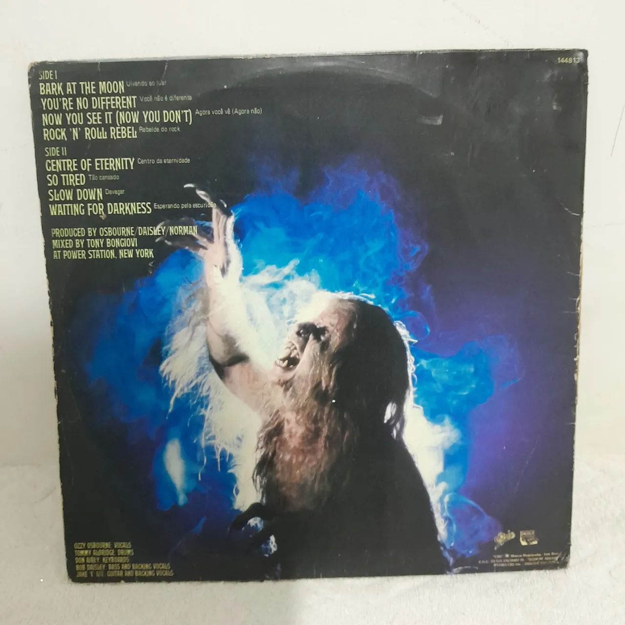 Lp Ozzy Osbourne Bark at the Moon - Foto 2