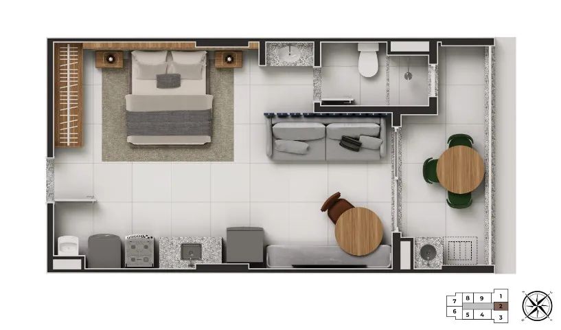 Le Jazz - Apartamentos na Atalaia  - Foto 3