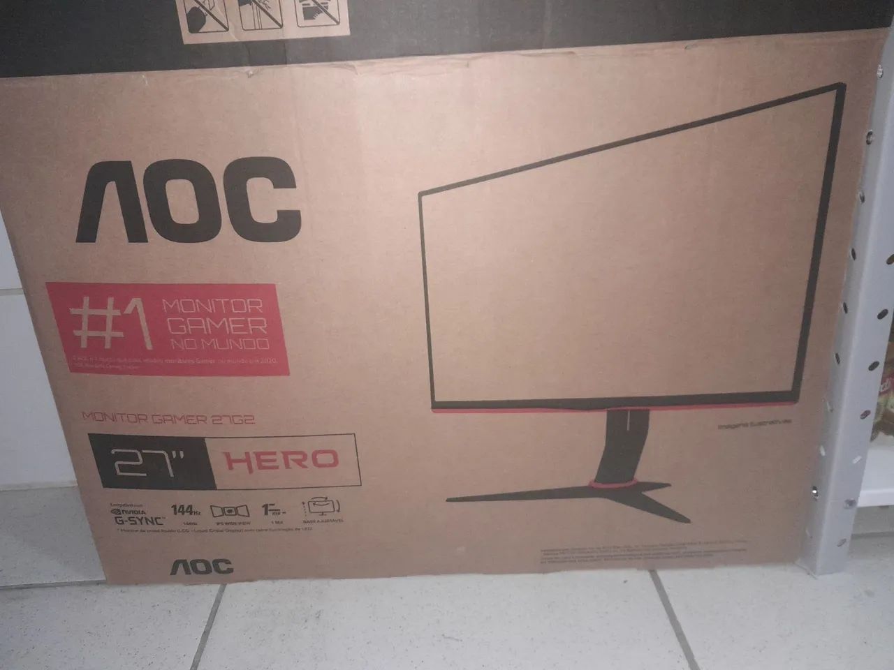 Monitor AOC Hero 27 Polegadas 144hz full Hd  - Foto 5