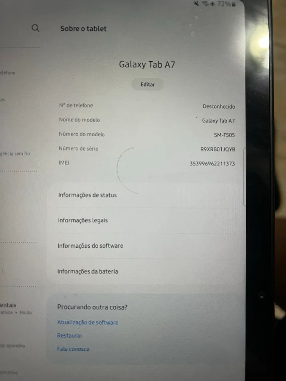 Vende-se galaxy Tab 7 - Foto 2