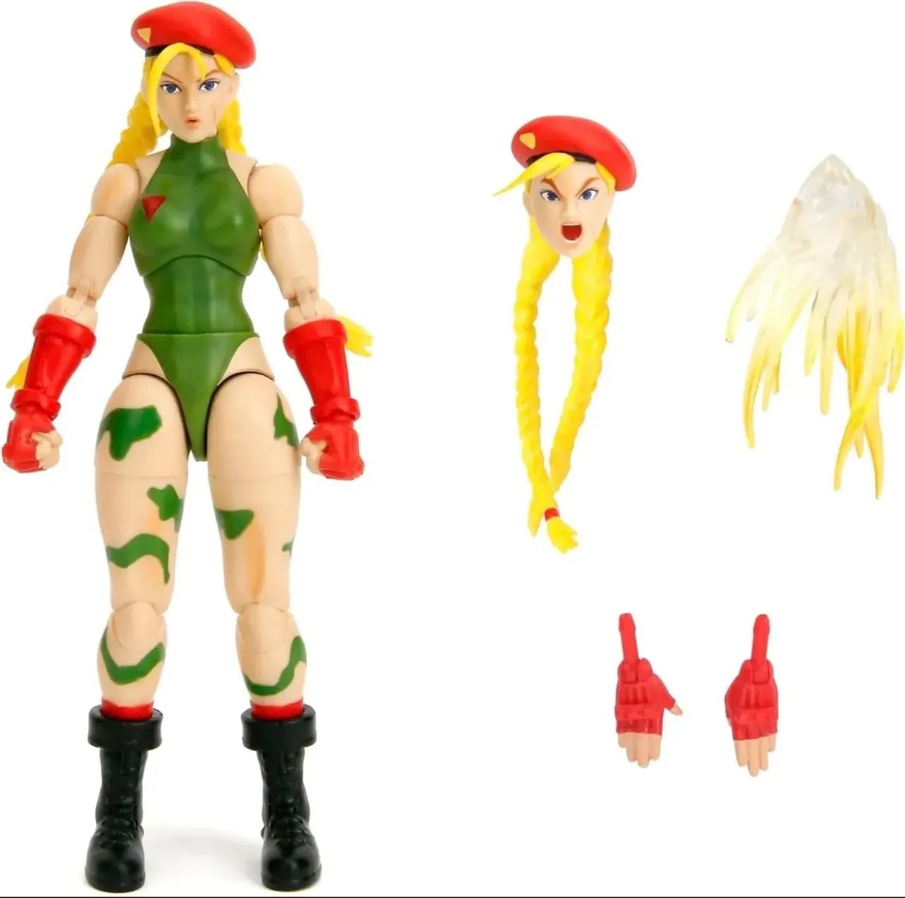 Cammy Jada Figura Boneco Boneca Articulada Jada - Foto 5