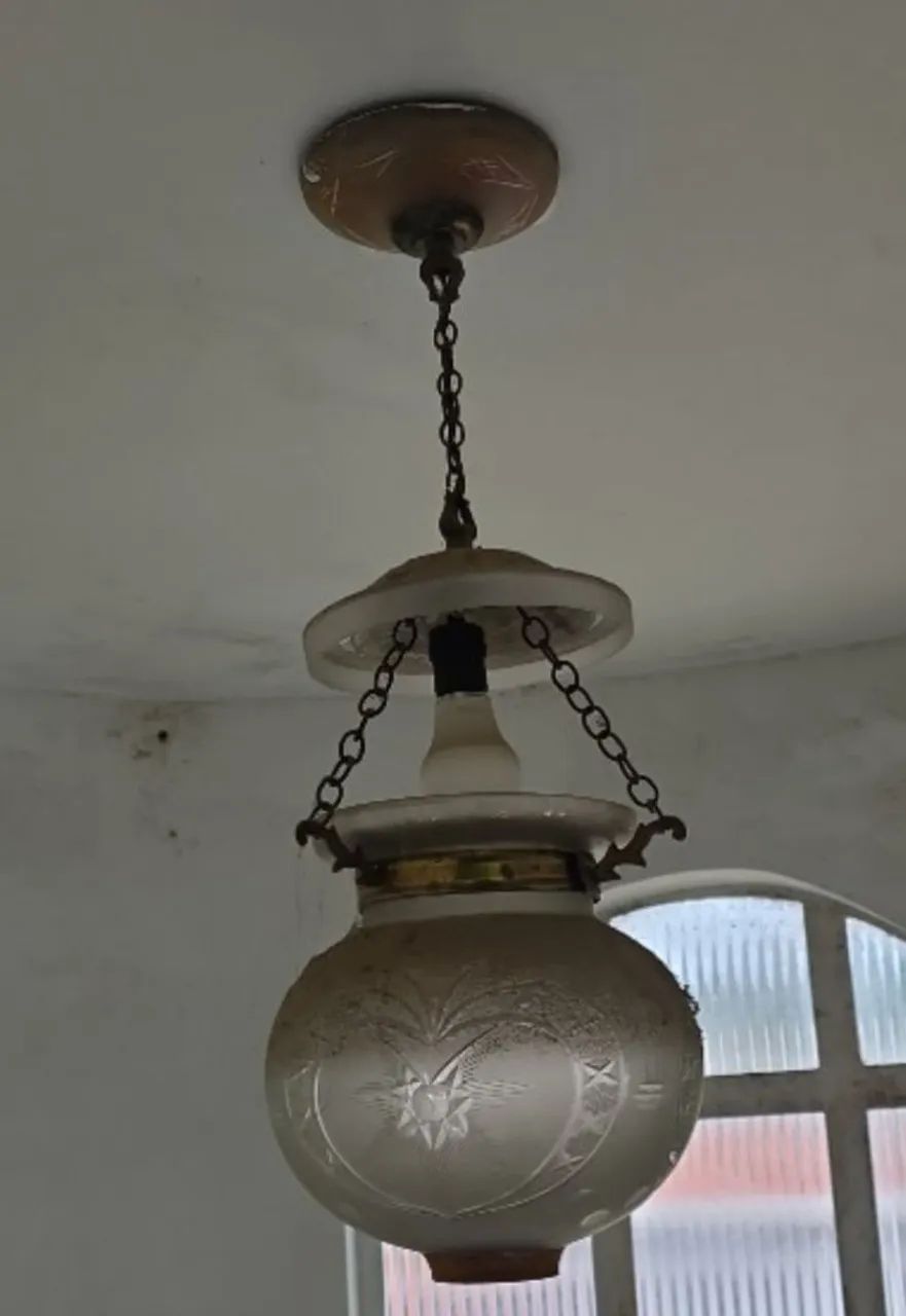 Luminária clássica/colonial