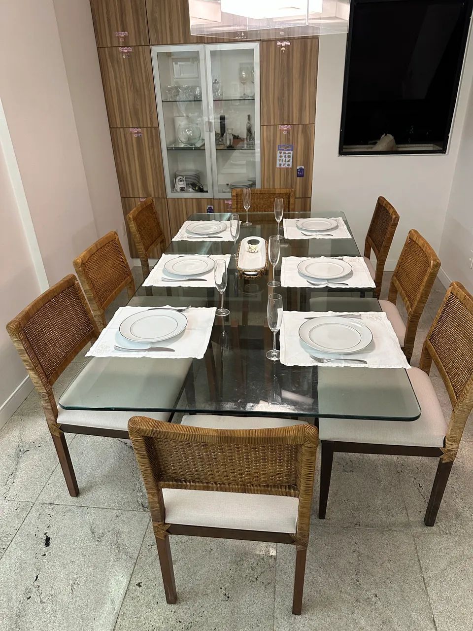 Mesa de jantar 8 lugares  - Foto 2