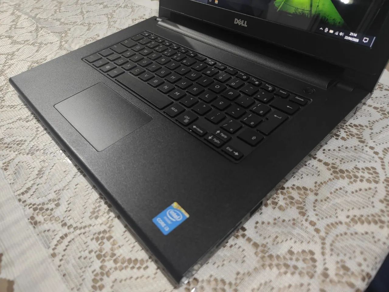 Notebook Dell, Intel i3, SSD 